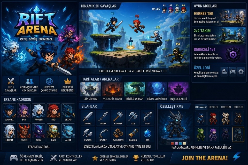 Rift Arena UI